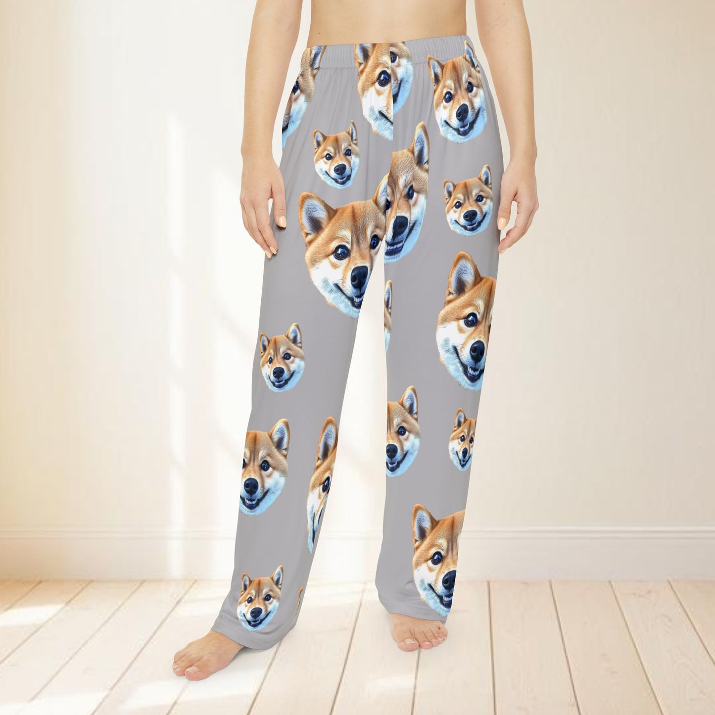 Custom Pet Pajama Pants - Personalized Dog & Cat Face PJs for Pet Lovers