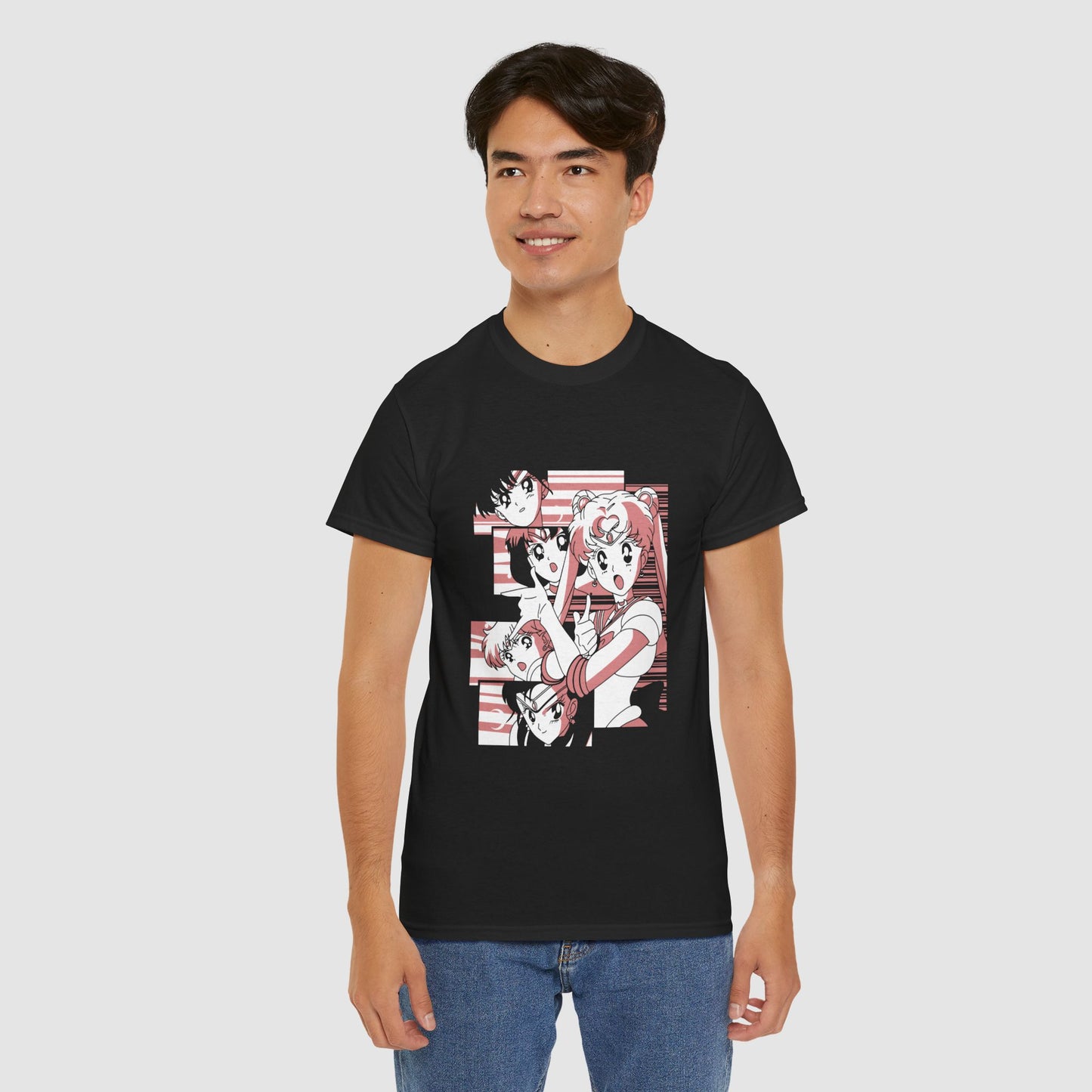 90s Anime Aesthetic T-Shirt Unisex Graphic Shirt for Otaku Vintage Manga Merch