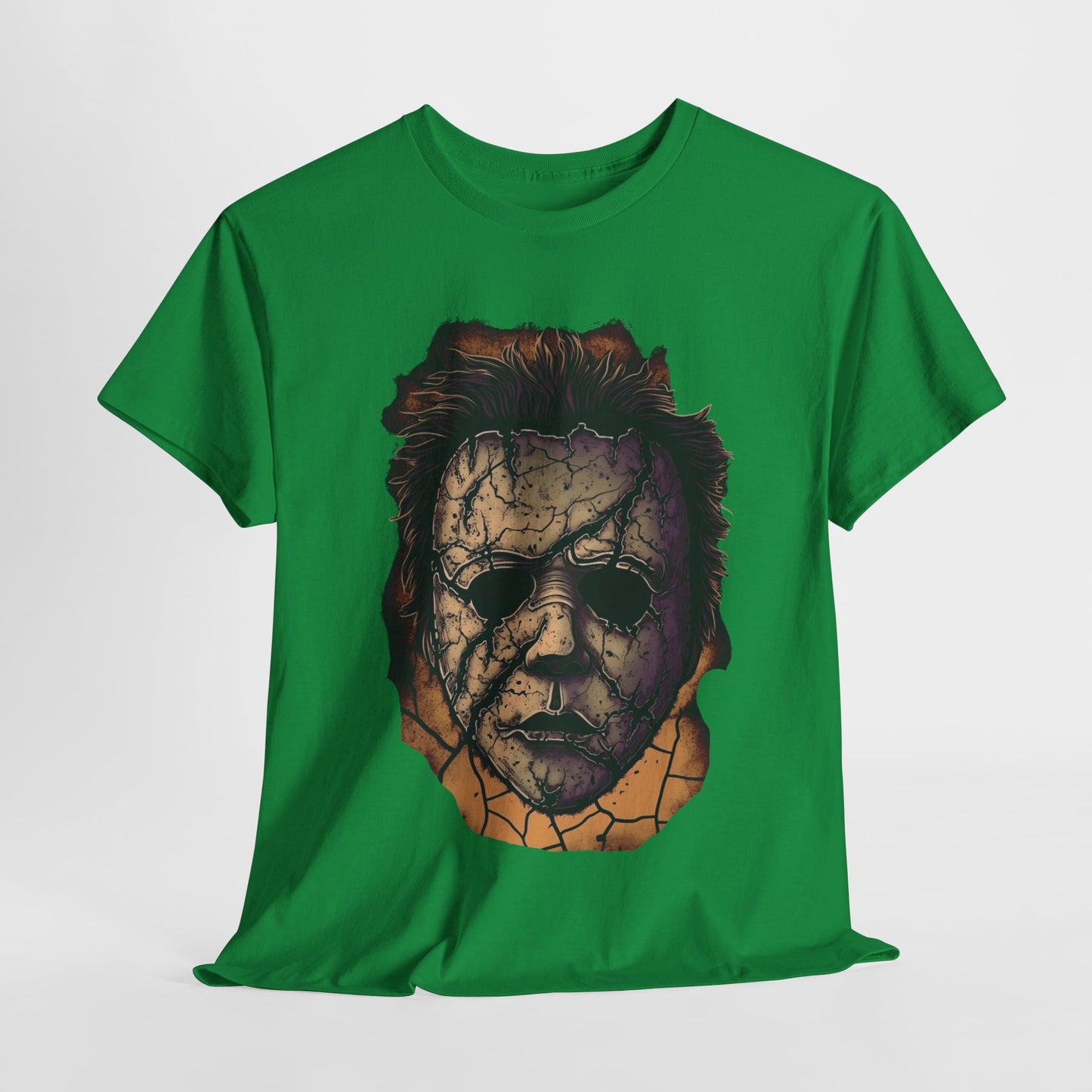 Michael Myers Mask Horror T-Shirt Halloween Costume Tee Spooky Movie Merchandise