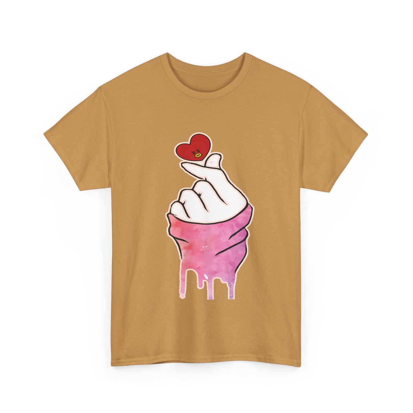 Hand machen ich liebe dich T-Shirt Grafik T-Shirt Herz T-Shirt Bekleidung einzigartige Geschenkidee