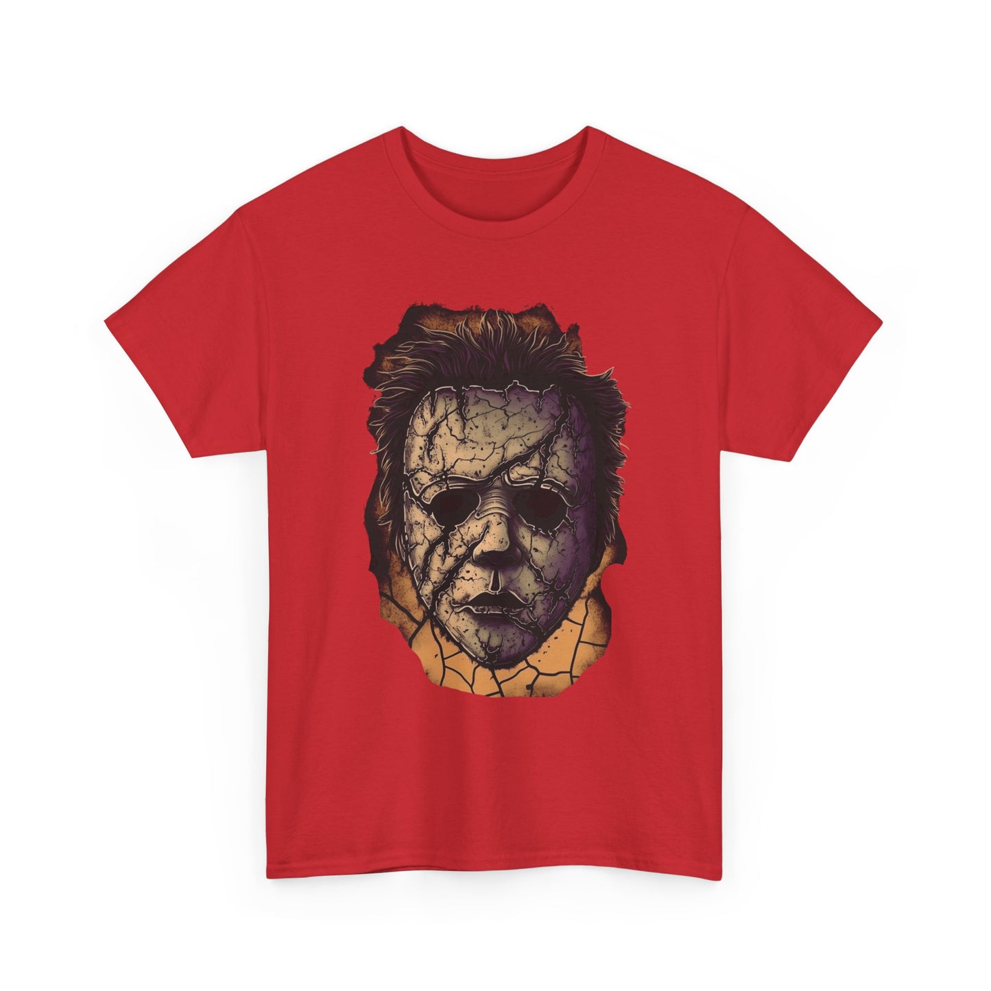 Michael Myers Mask Horror T-Shirt Halloween Costume Tee Spooky Movie Merchandise