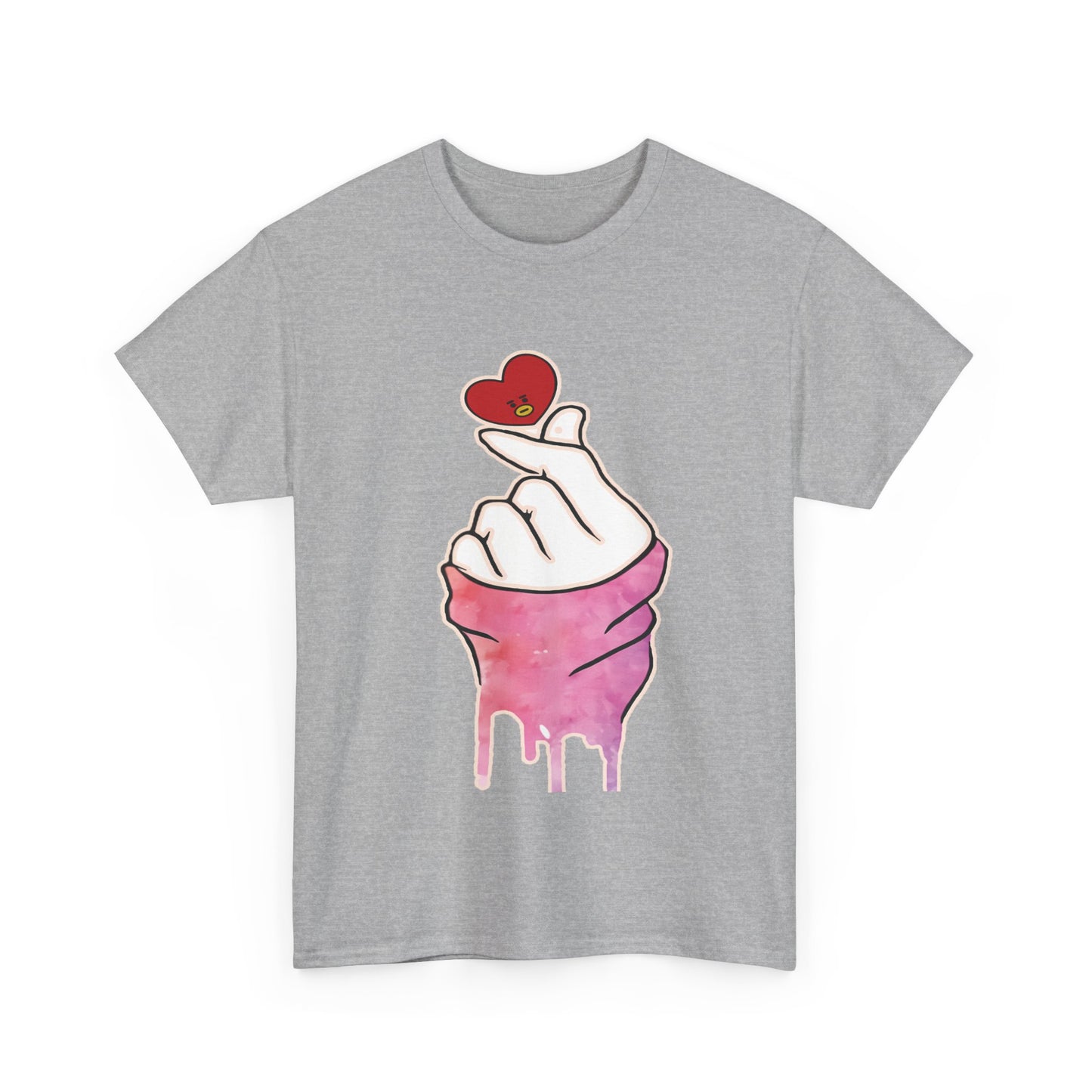 Hand machen ich liebe dich T-Shirt Grafik T-Shirt Herz T-Shirt Bekleidung einzigartige Geschenkidee