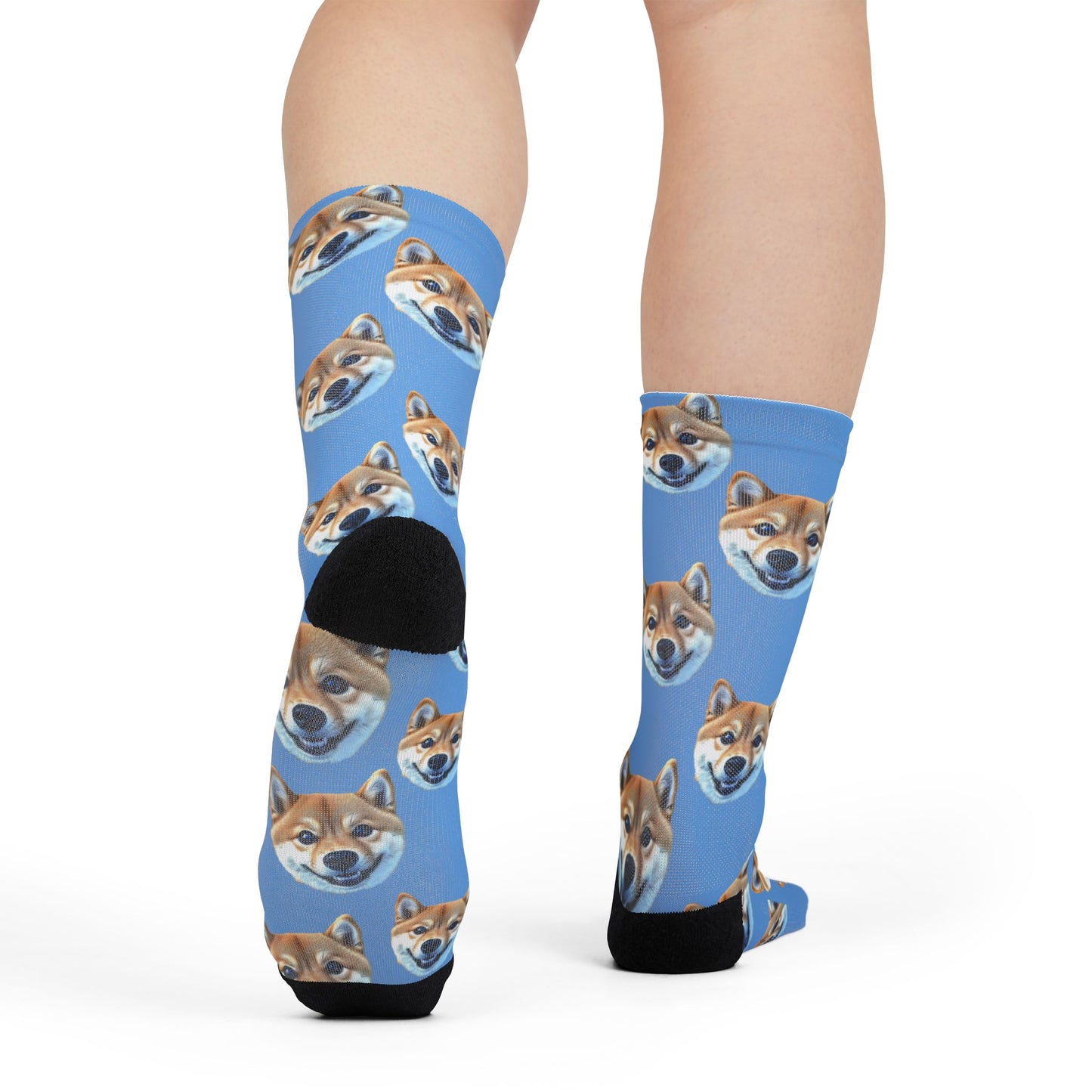 custom pet photo socks