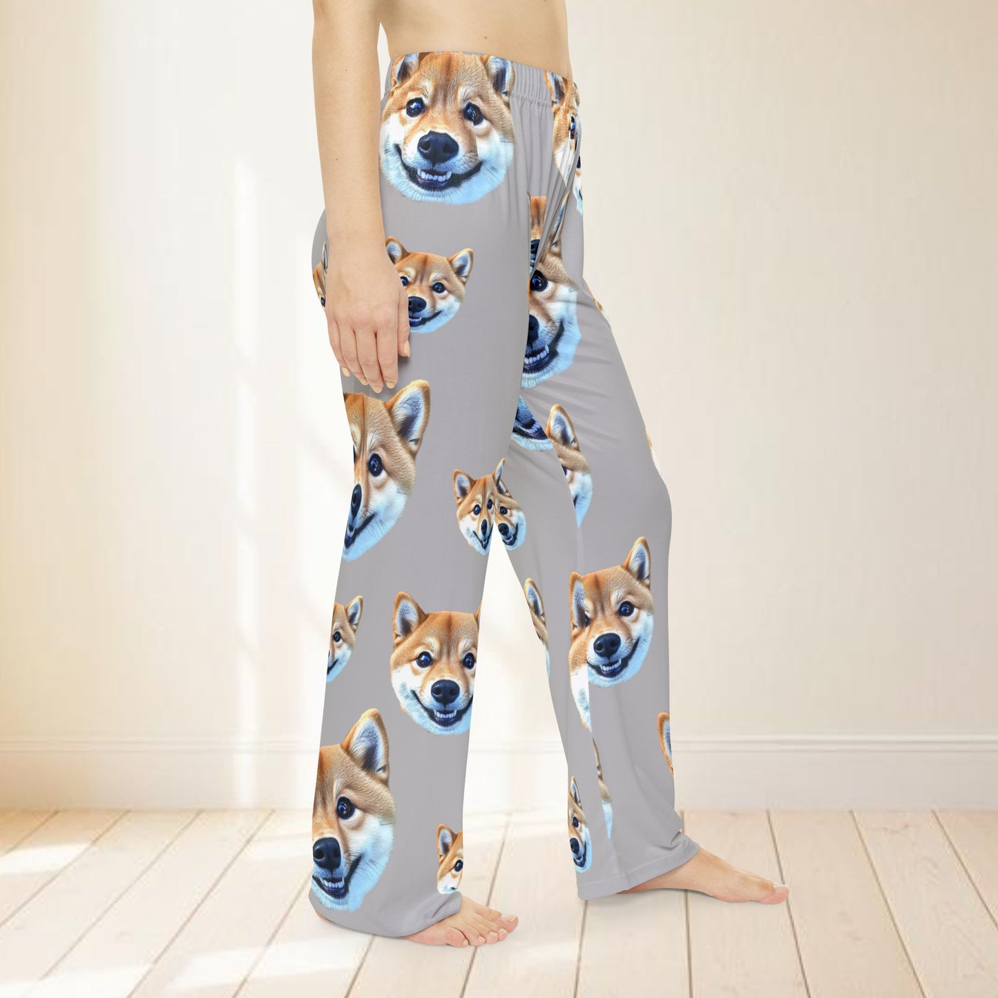 Custom Pet Pajama Pants - Personalized Dog & Cat Face PJs for Pet Lovers