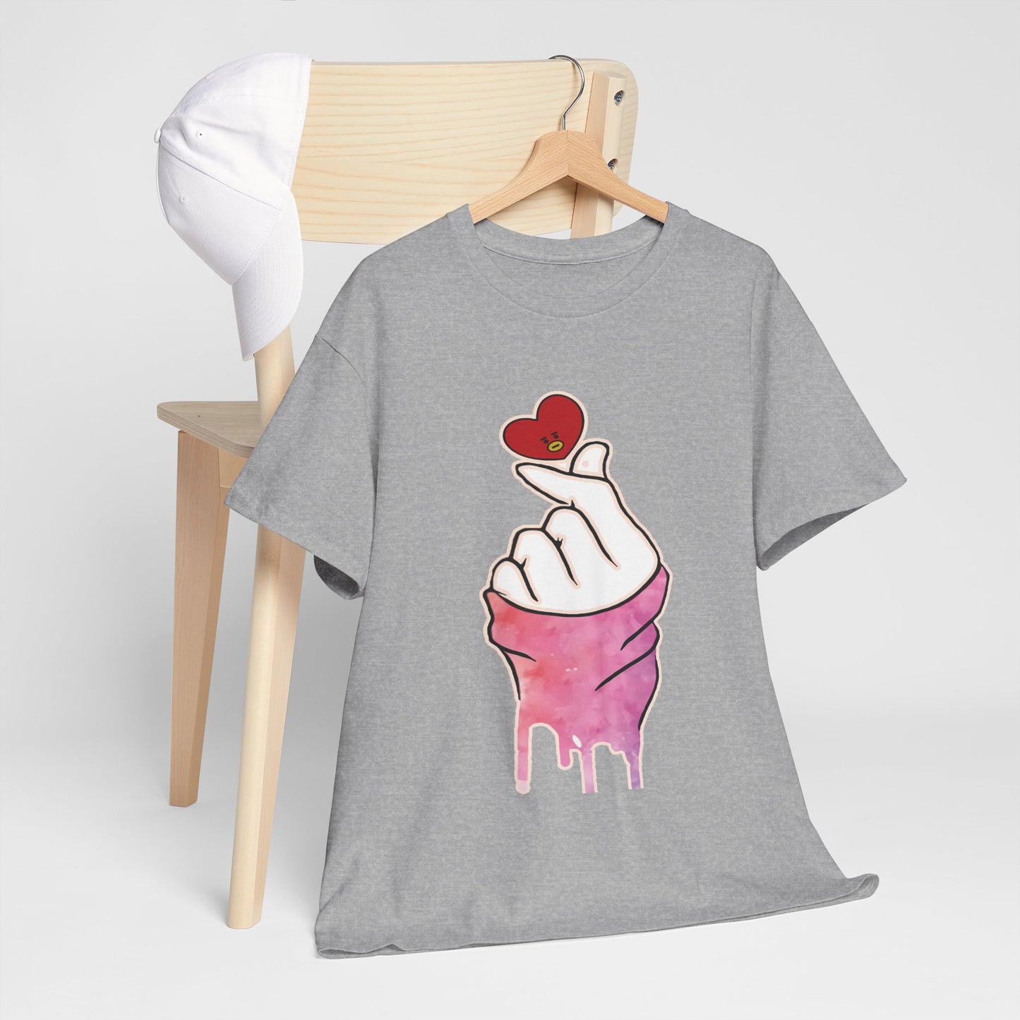 Hand machen ich liebe dich T-Shirt Grafik T-Shirt Herz T-Shirt Bekleidung einzigartige Geschenkidee