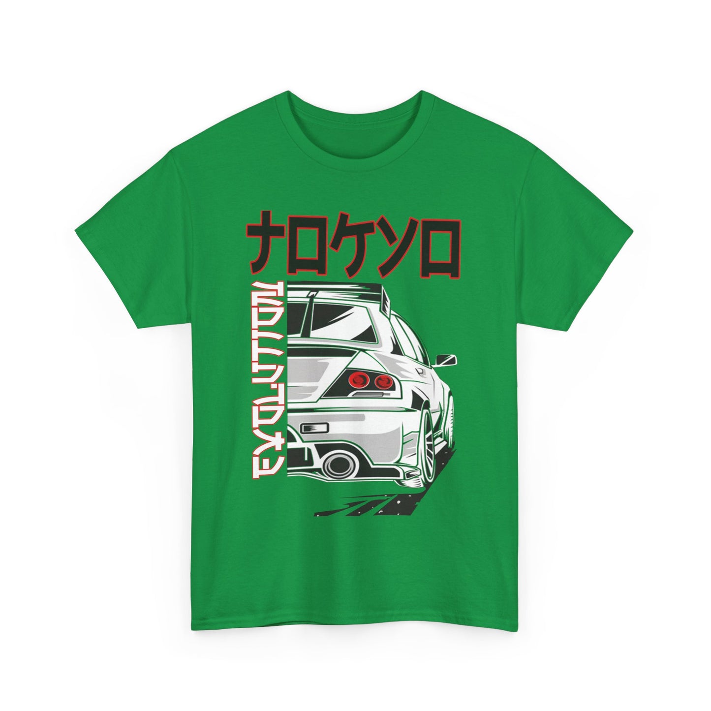 Tokyo Car T-Shirt Japanisches Straßenrennen Grafik T-Shirt Einzigartige Geschenkidee Unisex