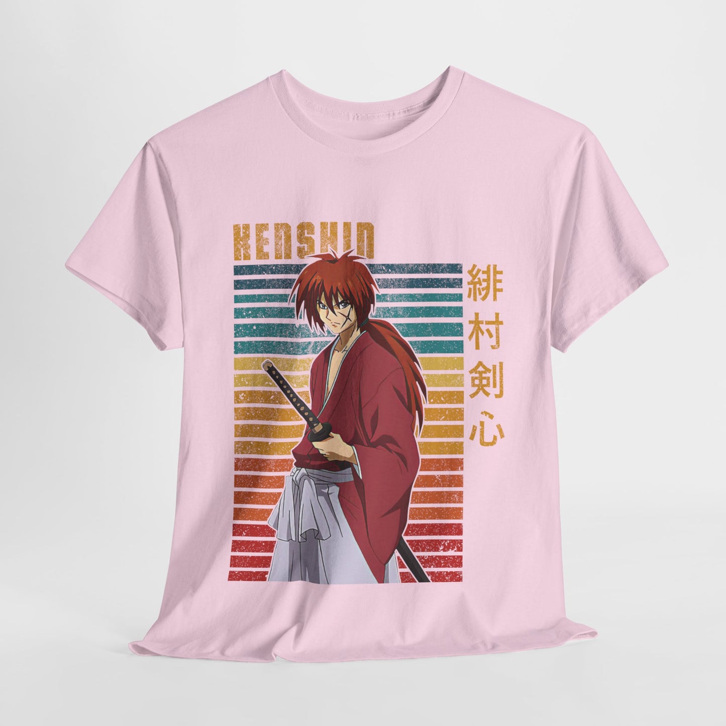 Anime Samurai T-Shirt Stylish Graphic Tee Japanese Warrior Apparel Unique Tee