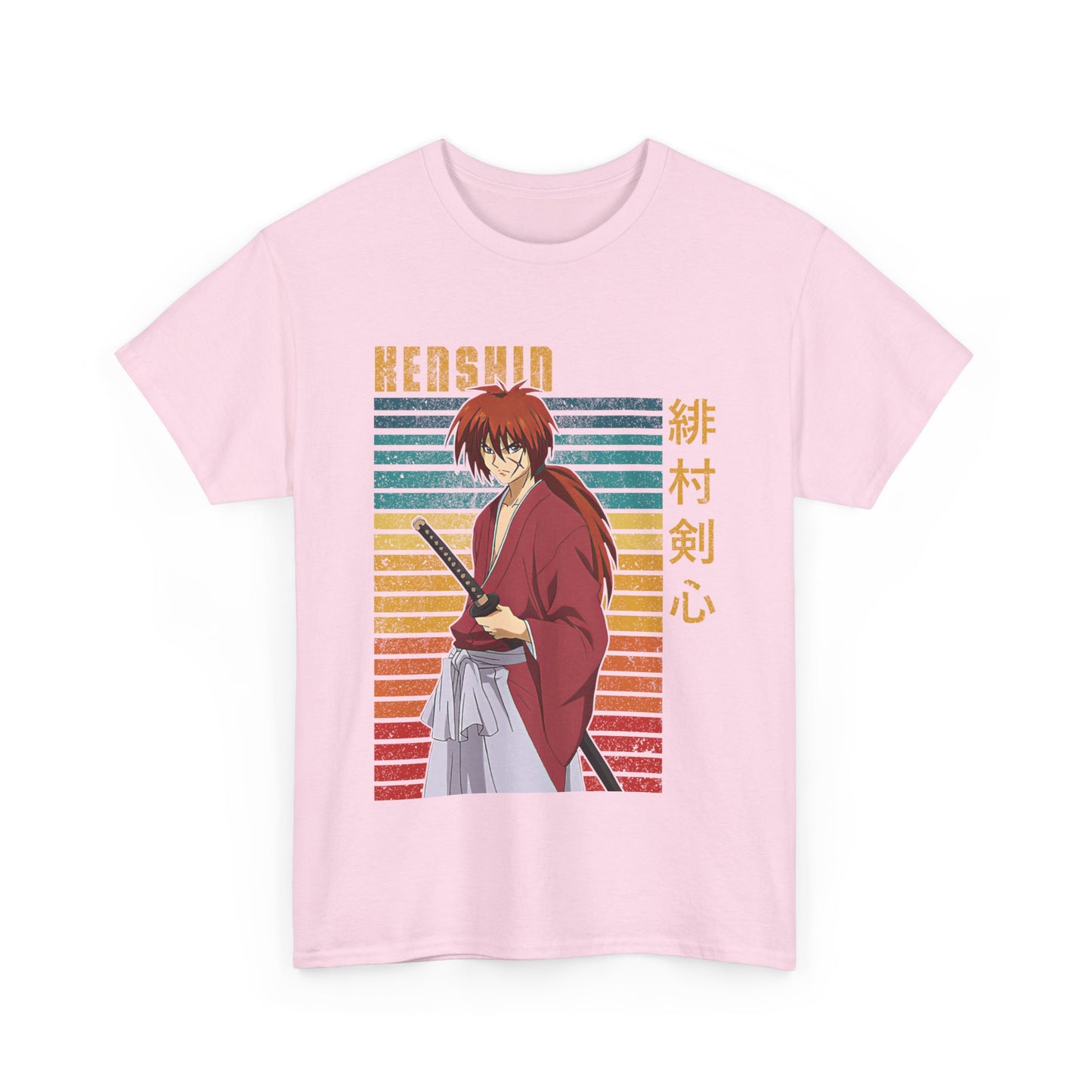 Anime Samurai T-Shirt Stylish Graphic Tee Japanese Warrior Apparel Unique Tee