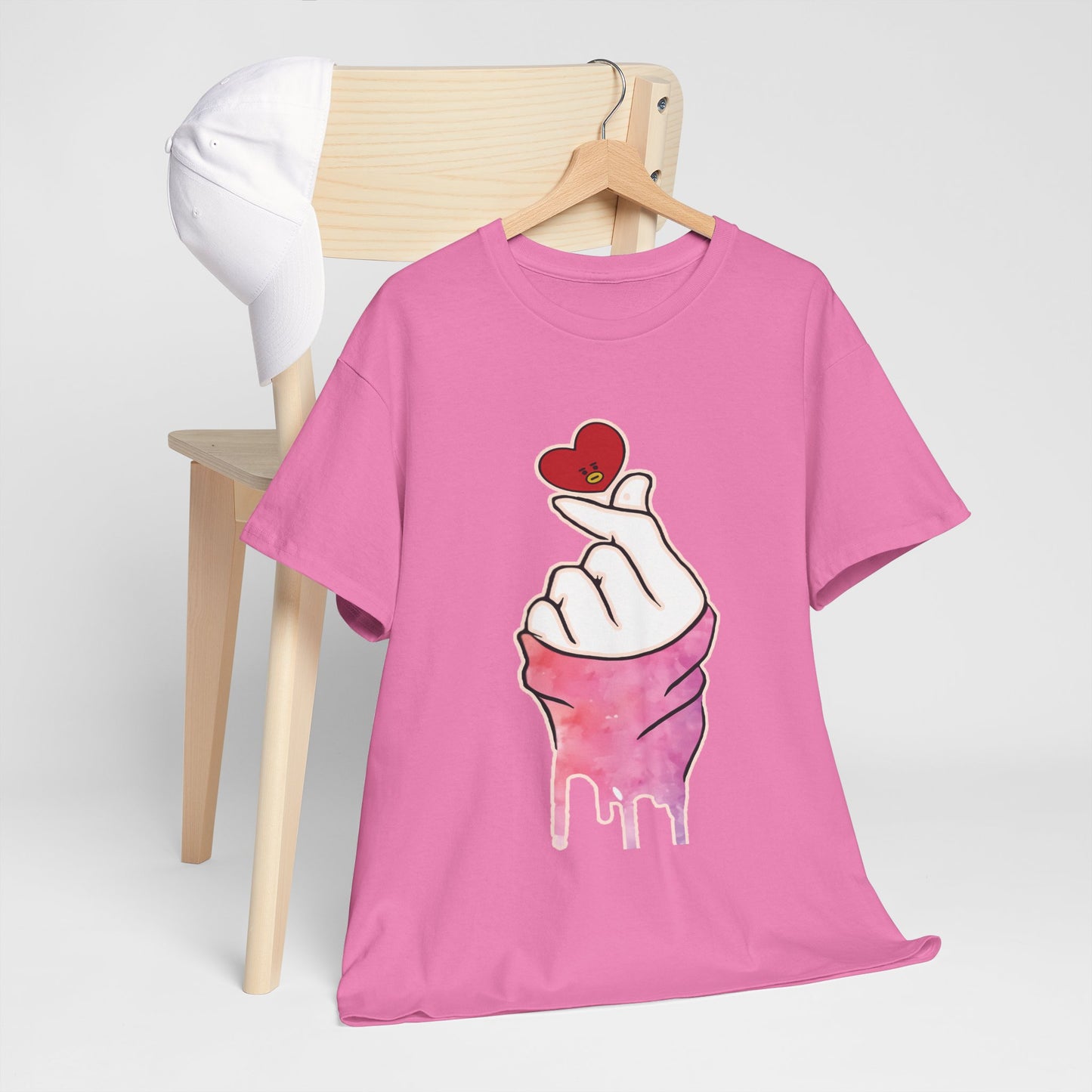 Hand machen ich liebe dich T-Shirt Grafik T-Shirt Herz T-Shirt Bekleidung einzigartige Geschenkidee