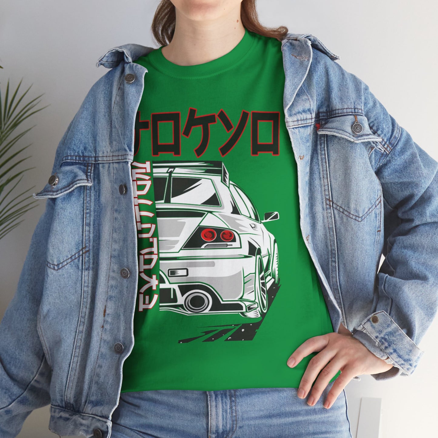 Tokyo Car T-Shirt Japanisches Straßenrennen Grafik T-Shirt Einzigartige Geschenkidee Unisex