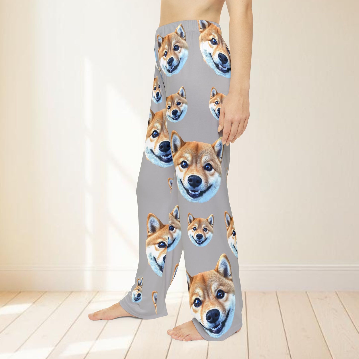 Custom Pet Pajama Pants - Personalized Dog & Cat Face PJs for Pet Lovers