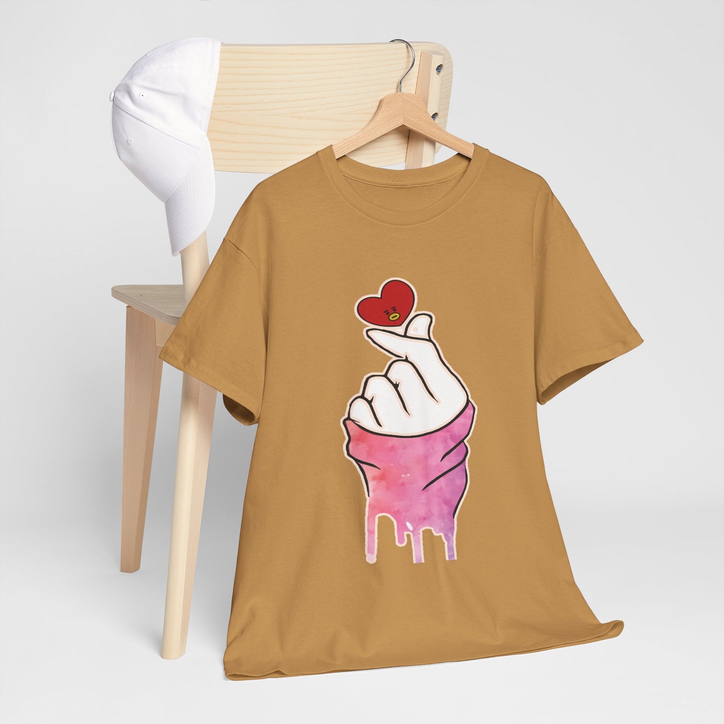 Hand machen ich liebe dich T-Shirt Grafik T-Shirt Herz T-Shirt Bekleidung einzigartige Geschenkidee