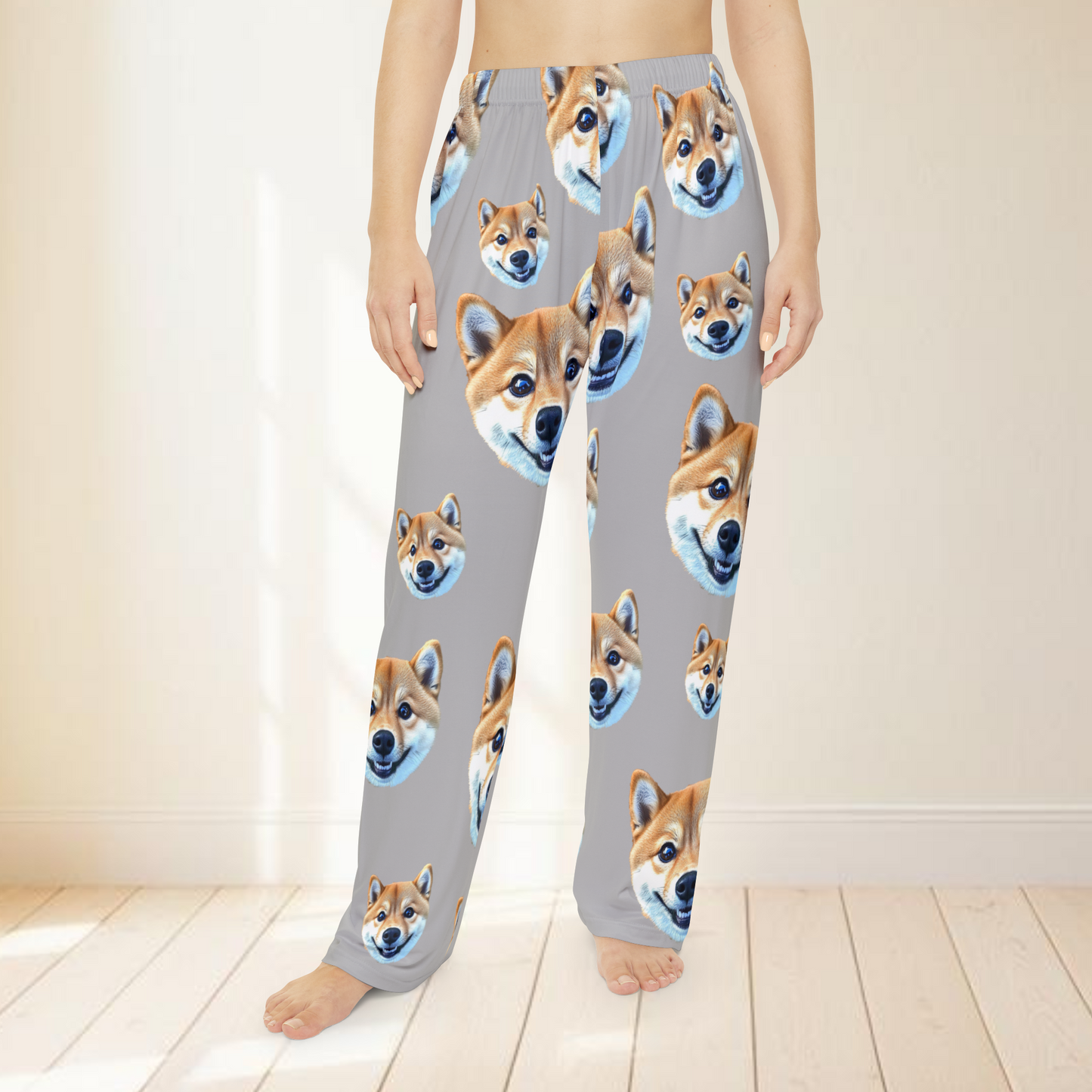 Custom Pet Pajama Pants - Personalized Dog & Cat Face PJs for Pet Lovers