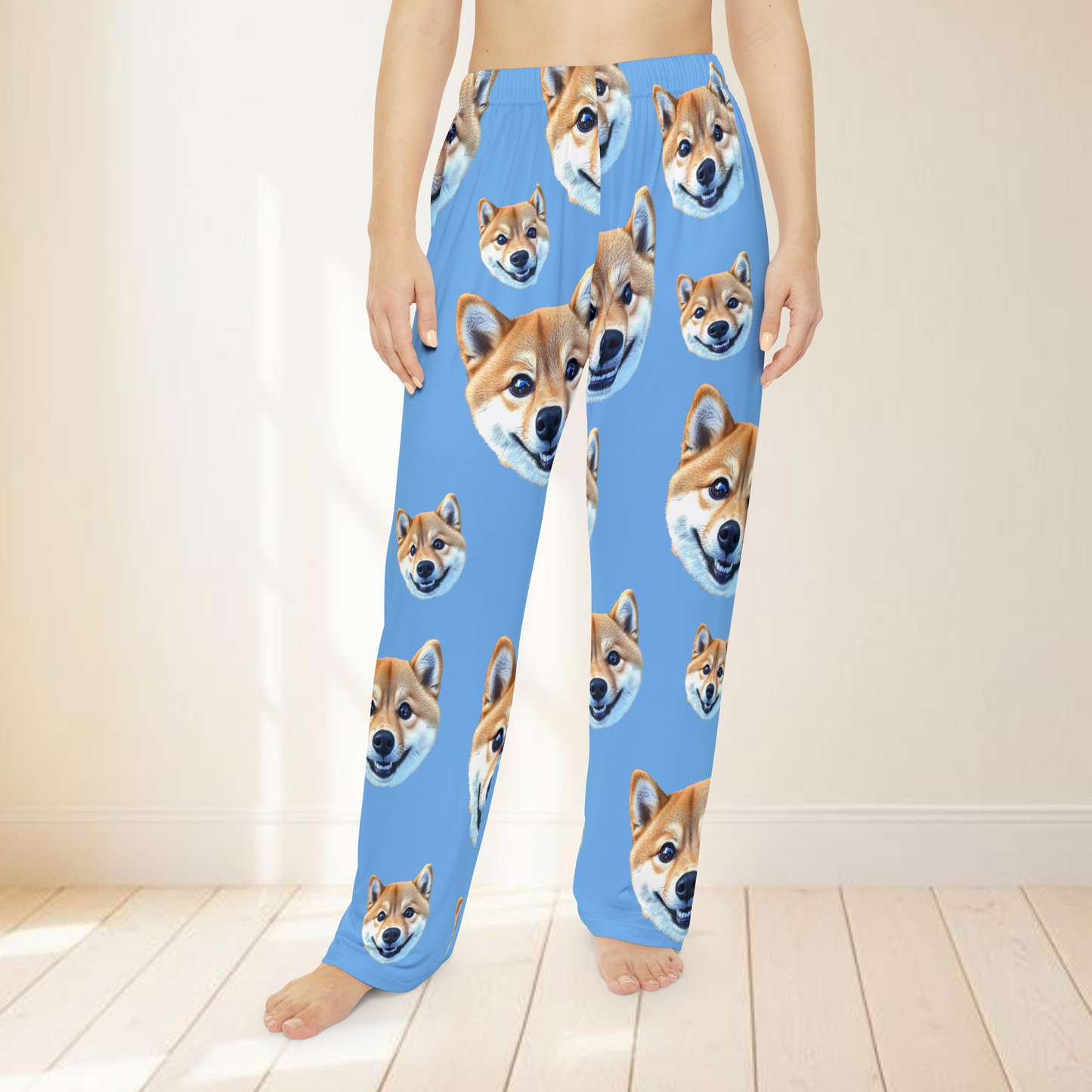 Custom Pet Pajama Pants - Personalized Dog & Cat Face PJs for Pet Lovers