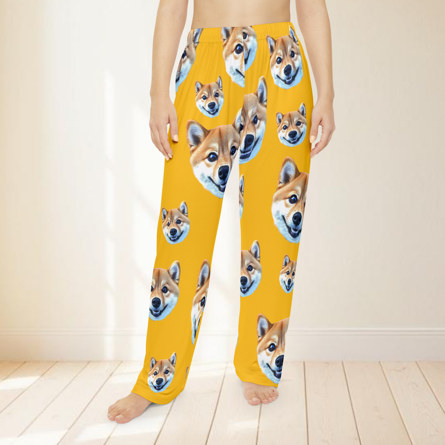 Custom Pet Pajama Pants - Personalized Dog & Cat Face PJs for Pet Lovers